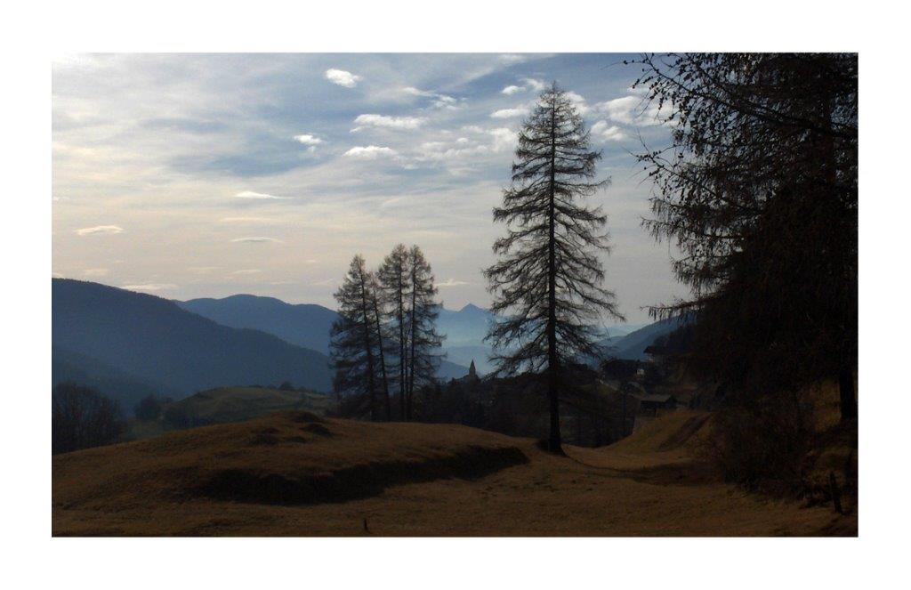 Abendstimmung imTrentino . Umore serale in Trentino (1)